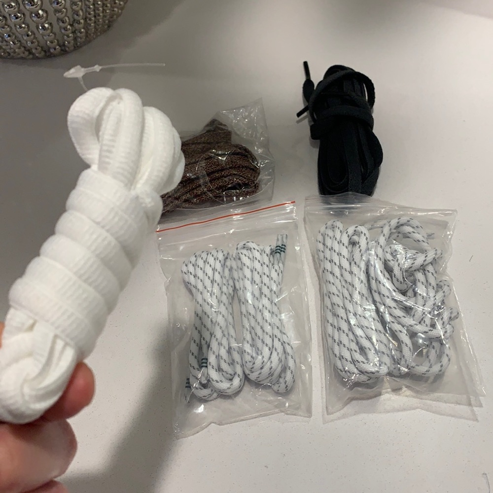 🥂 All Size 9 men’s shoe lace bundle